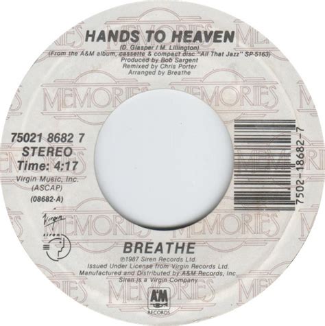 Breathe - Hands To Heaven / How Can I Fall? | Discogs