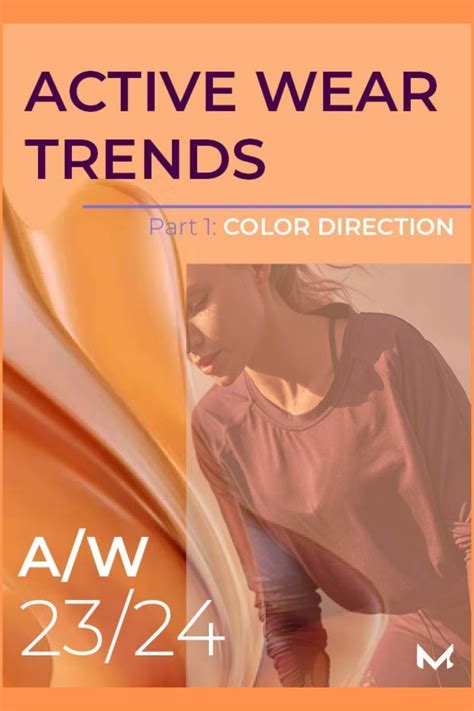 Active Trend Mag A W 23 24 Moject Color Trends Fashion Activewear