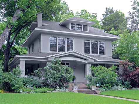 american foursquare style house swiss avenue dallas flickr
