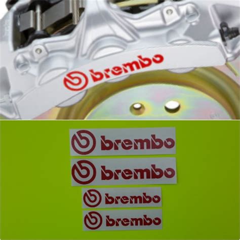 Buy R G Brembo Piston Piston High Temp Brake Caliper Decal