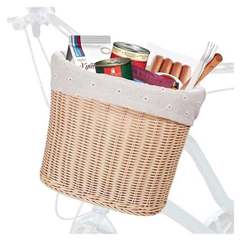 Cofit Hand Woven Bike Baskets For Women Powtegic