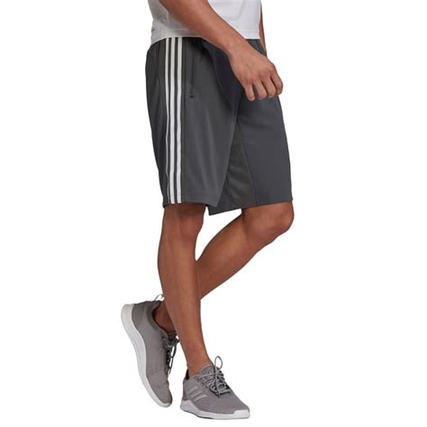 ADIDAS Men S Designed To Move 3 Stripe Primeblue Shorts Bobs Stores