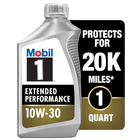 Mobil Extended Performance Full Synthetic Motor Oil W Qt