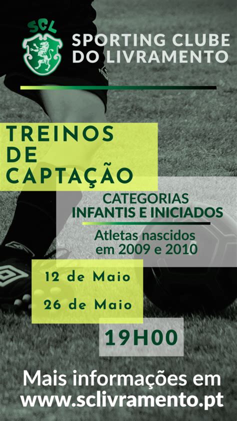 Treinos De Capta O Para Iniciados Sporting Clube Do Livramento