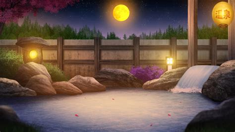 Onsen Visual Novel Bg By Gin 1994 On Deviantart