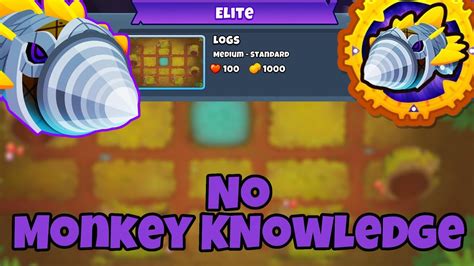 ELITE Dreadbloon Tutorial No Monkey Knowledge Logs BTD6 YouTube