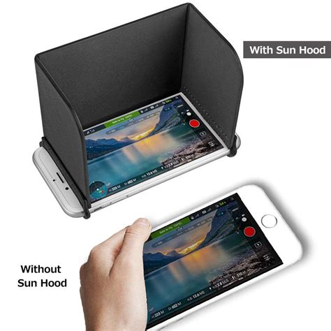 Monitor Sun Hood Sunshade For Phones Ipads Tablets On Remote Controller