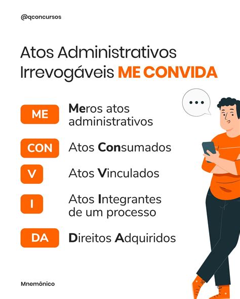 Mnem Nico Para Concursos Atos Adminstrativos Flashcards Study Reading