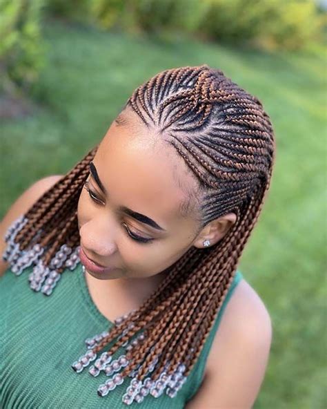 43 Most Beautiful Cornrow Braids That Turn Heads Stayglam Latest Braided Hairstyles Bob