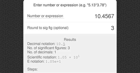 Significant Figures Calculator - Sig Fig - Omni