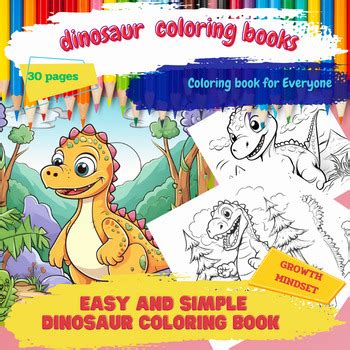 dinosaur coloring books by Teerayuthshop | TPT