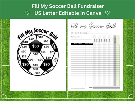 Fill My Soccer Ball Fundraiser Fill My Ball Sports Fundraiser