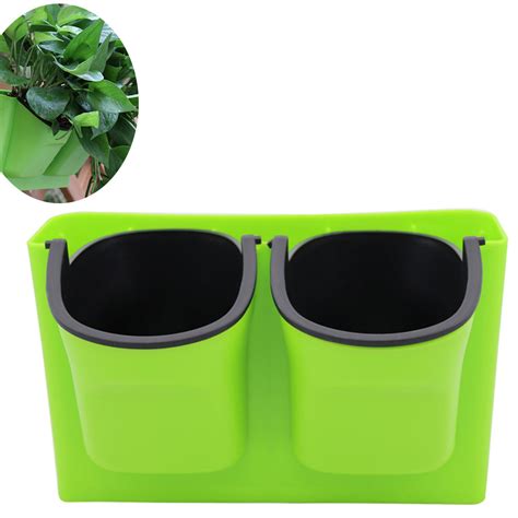 Plani Re Murale Auto Arrosage Pot De Fleur Mural D Empilable Suspendu