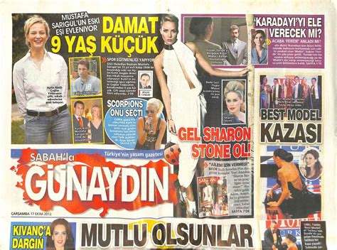 Sabah Gazetesi G Nayd N Eki Ekim Sinan Etin Mutlu Olsunlar