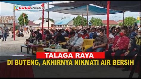 Senangnya Warga Pulau Talaga Raya Di Buteng Akhirnya Nikmati Air