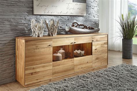 Dudinger Furniture Sideboard Alexandra Ax Wildeiche Natur Ge Lt