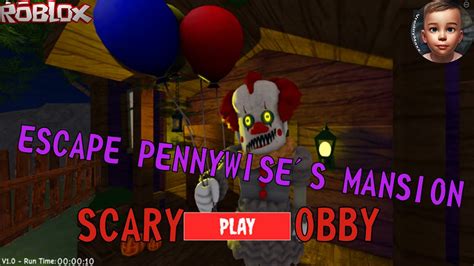 Escape Pennywise S Mansion Cary Obby Youtube