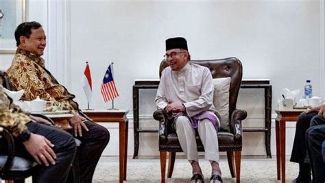 Menhan Prabowo Bertemu Pm Malaysia Anwar Ibrahim Di Langkawi Bahas Isu Isu Bilateral Berita