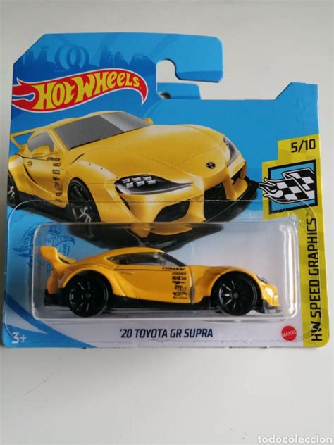 Hot Wheels Toyota Gr Supra Amarillo Comprar Coches En