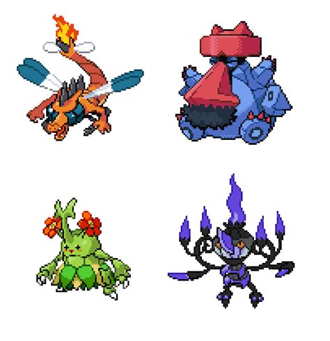 Pokemon Fusion Sprites 5 By Mistermonstermaker On Deviantart