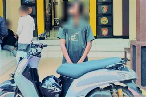 Polisi Tangkap Terduga Pencurian Sepeda Motor Di Gorontalo Antara