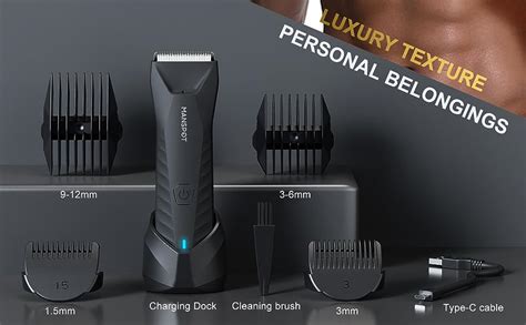 Manspot Manscape Trimmer For Men Pubic Hair Body Hair Trimmer For Men