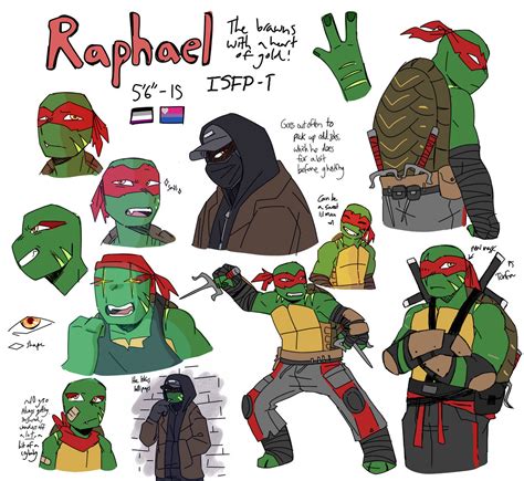 Raph Page - tmnt au by ZePineappleZe on DeviantArt