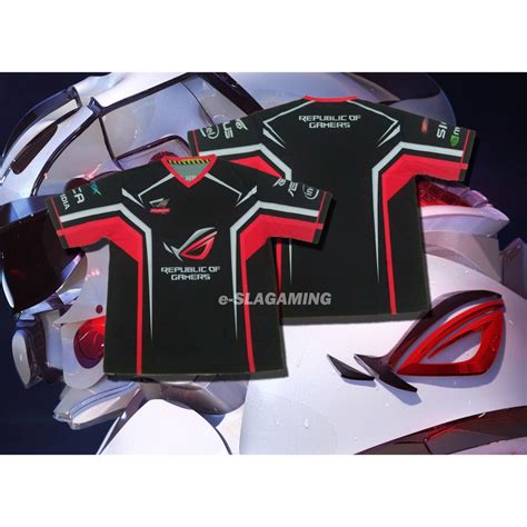 Jual Jersey Asus Rog V Custom Kaos Gaming Razer Mobile Legend