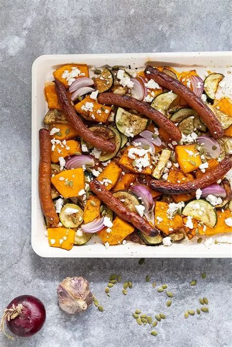 Traybake Met Spruitjes Zoete Aardappel En Miso Gembersaus Artofit