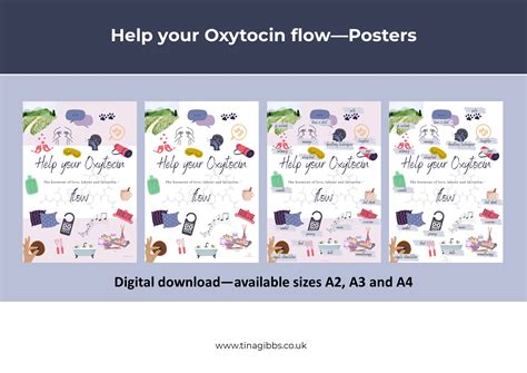 Help Your Oxytocin Flow Poster Pdf Tina Gibbs