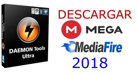 Descargar E Instalar DAEMON TOOLS ULTRA 2018 MEGA Y MEDIAFIRE YouTube