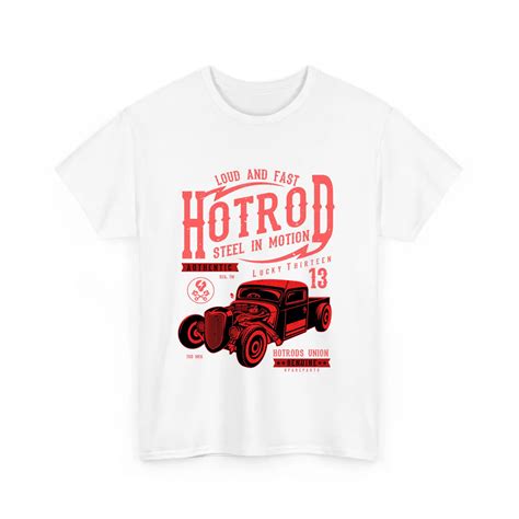 Steel In Motion Shirt Hot Rod Classic Car Culture Graphic Tee New Instock TH Walmart