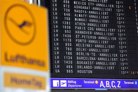 La Huelga De Lufthansa Paraliza Los Aeropuertos Alemanes Economía