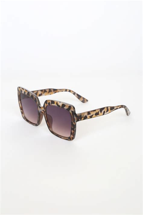 Brown Tortoise Sunglasses Oversized Sunnies Brown Sunglasses Lulus