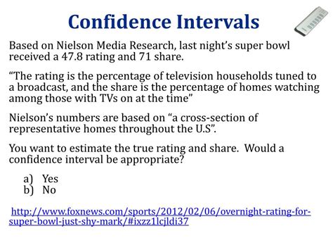 Ppt Confidence Intervals Bootstrap Distribution 2 6 12 Powerpoint