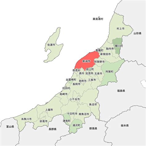 新潟県新潟市の地図 Map It マップ・イット