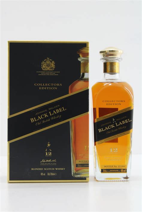 Johnnie Walker Years Old Black Label Collectors Edition