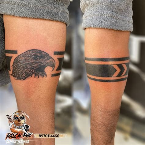 Update 68 Eagle Hand Band Tattoo Best In Cdgdbentre