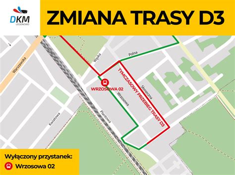 Dkm Tymczasowa Zmiana Trasy D Miasto Legionowo