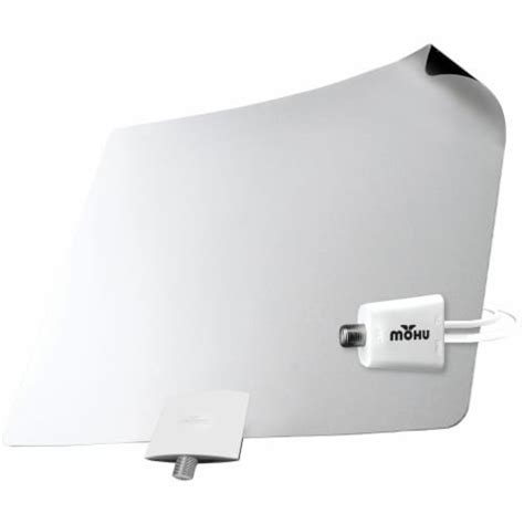 Leaf Plus Paper-Thin Indoor TV Antenna, Amplified, UHF VHF, 60-Mile ...