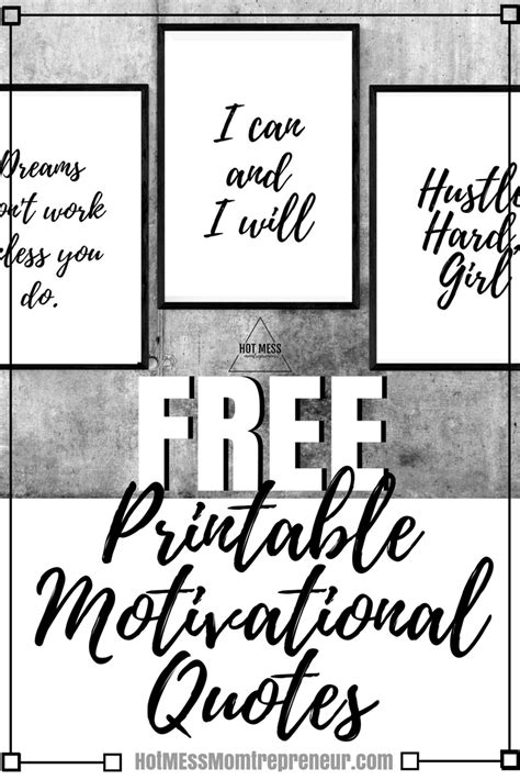 Printable Motivational Quotes - ShortQuotes.cc