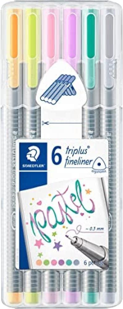 Staedtler Triplus Fineliner My Pastel Colours Feutres Fins De