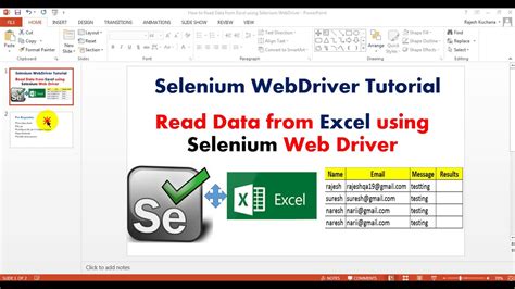 How To Read Data From An Excel File In Selenium Printable Online