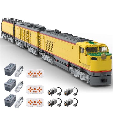 MOC-106723 Union Pacific 8500 GTEL Train | Letbricks