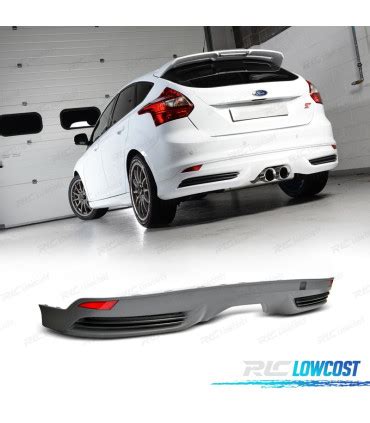 Difusor Traseiro Para Ford Focus Mk Look St