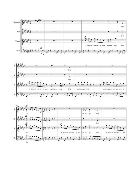 Sing Pentatonix Sheet Music For Piano Mixed Quartet