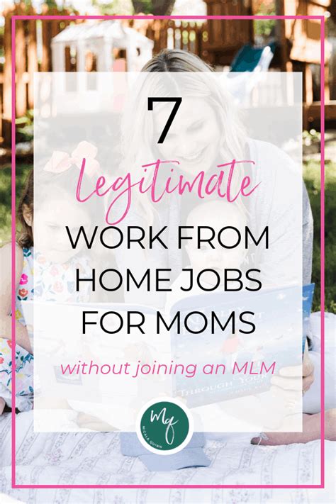 Legitimate Work From Home Jobs For Moms Best Online Startup Jobs