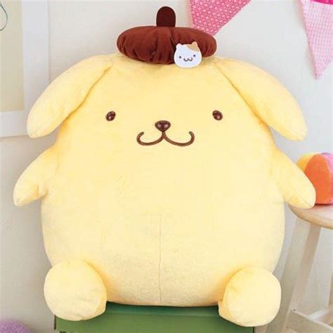 New Jumbo Huge Japan Sanrio Pom Pom Purin Mascot Plush Plushy