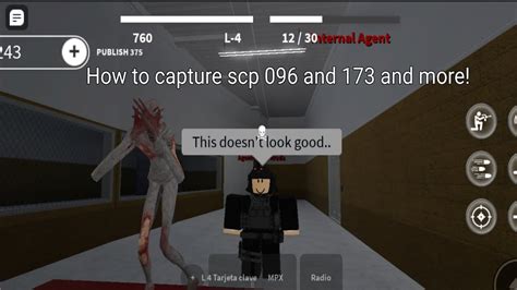 How To Recontain Scp 096 And 173 And More In Roblox Scp Roleplay YouTube