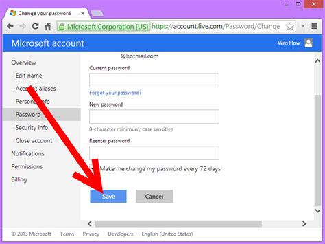 How To Change Msn Password Steps With Pictures Wikihow